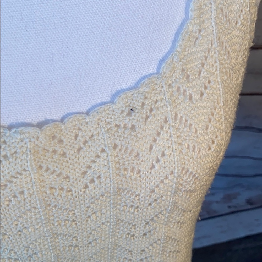 COTTON ON Crochet Cream Small Crop Top - Picture 9 of 13